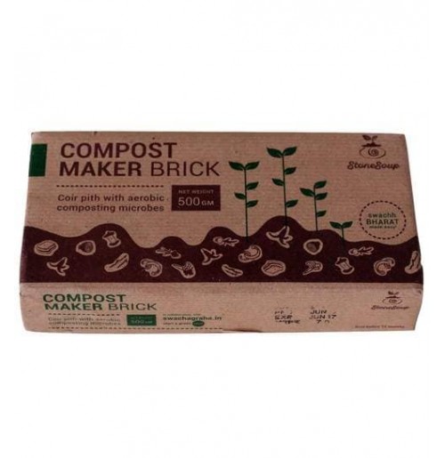 Compost Maker Brick [Aerobic Composting, 900g each Pc]