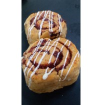Strawberry Rolls (2Pieces) (Eggless)